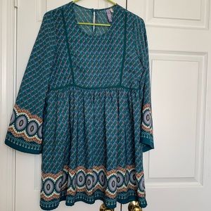 Francesca’s Dress Turquoise